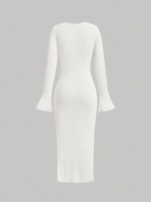 A New Versatile Long Knit Jacket