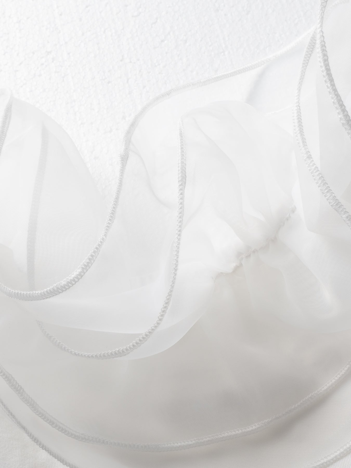 Elegant Straight-neck Solid Color Top