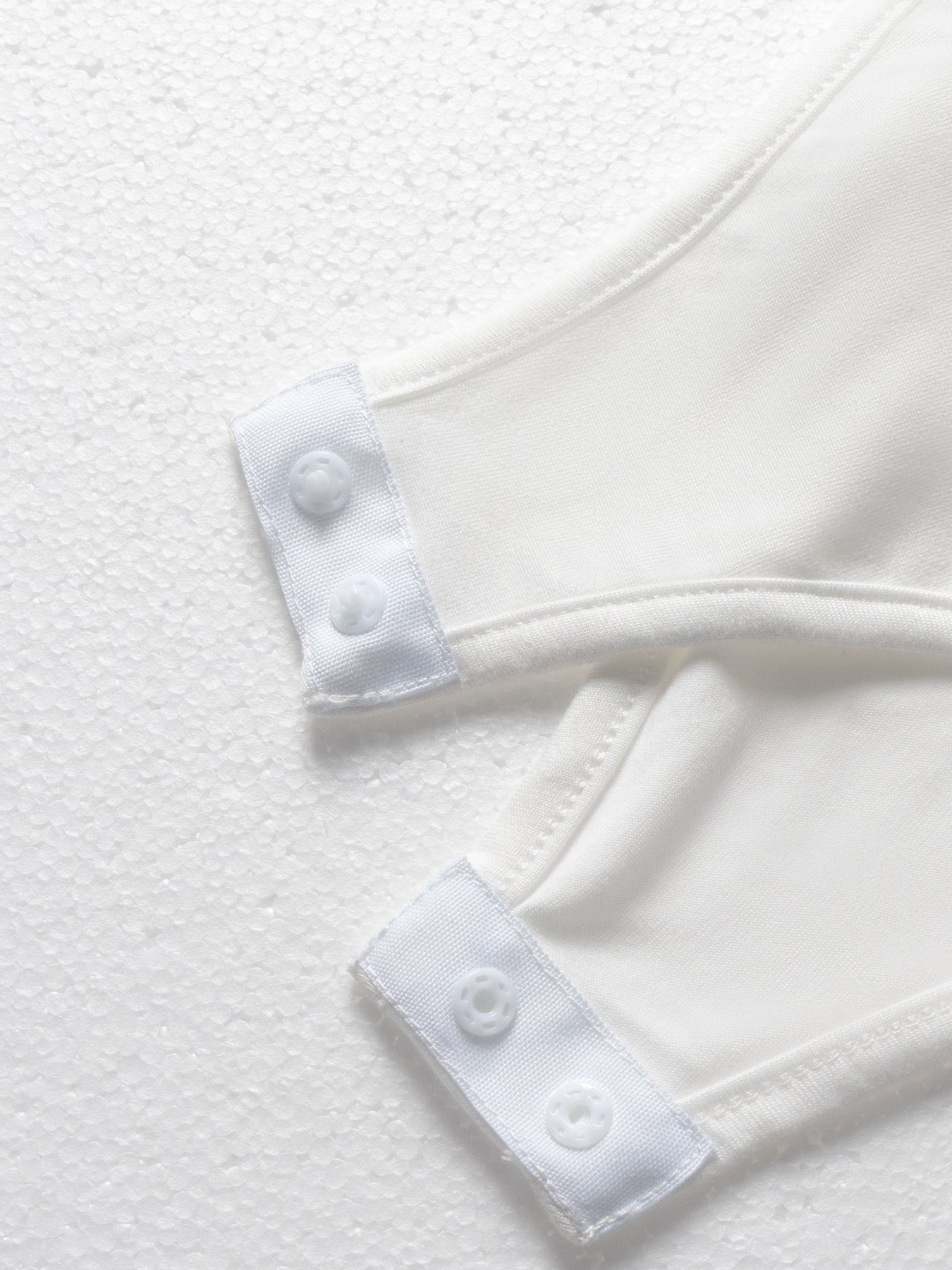 Elegant Straight-neck Solid Color Top