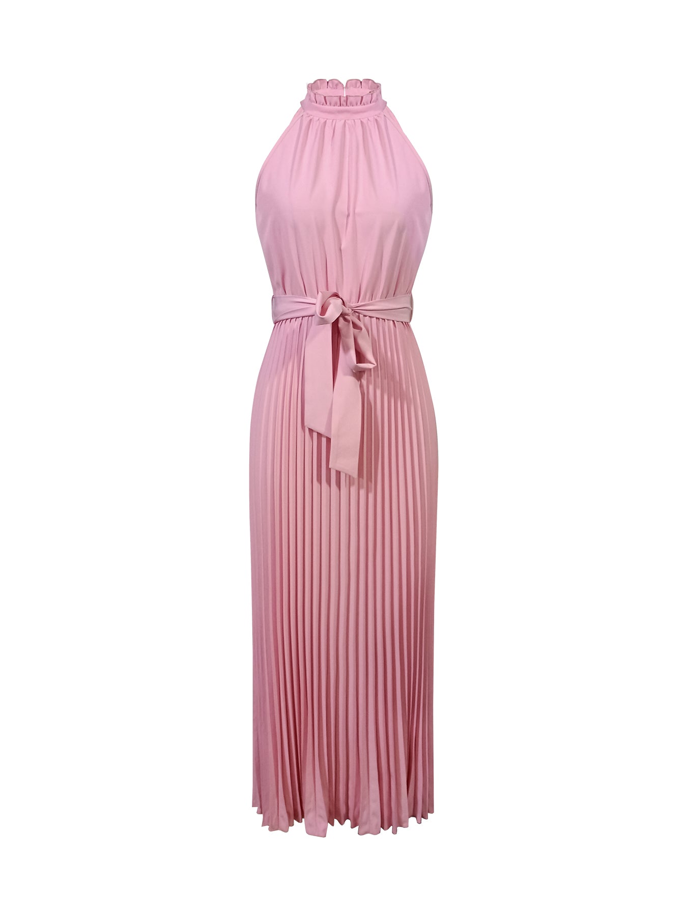 Elegant Sleeveless Off-shoulder Dress For Women
